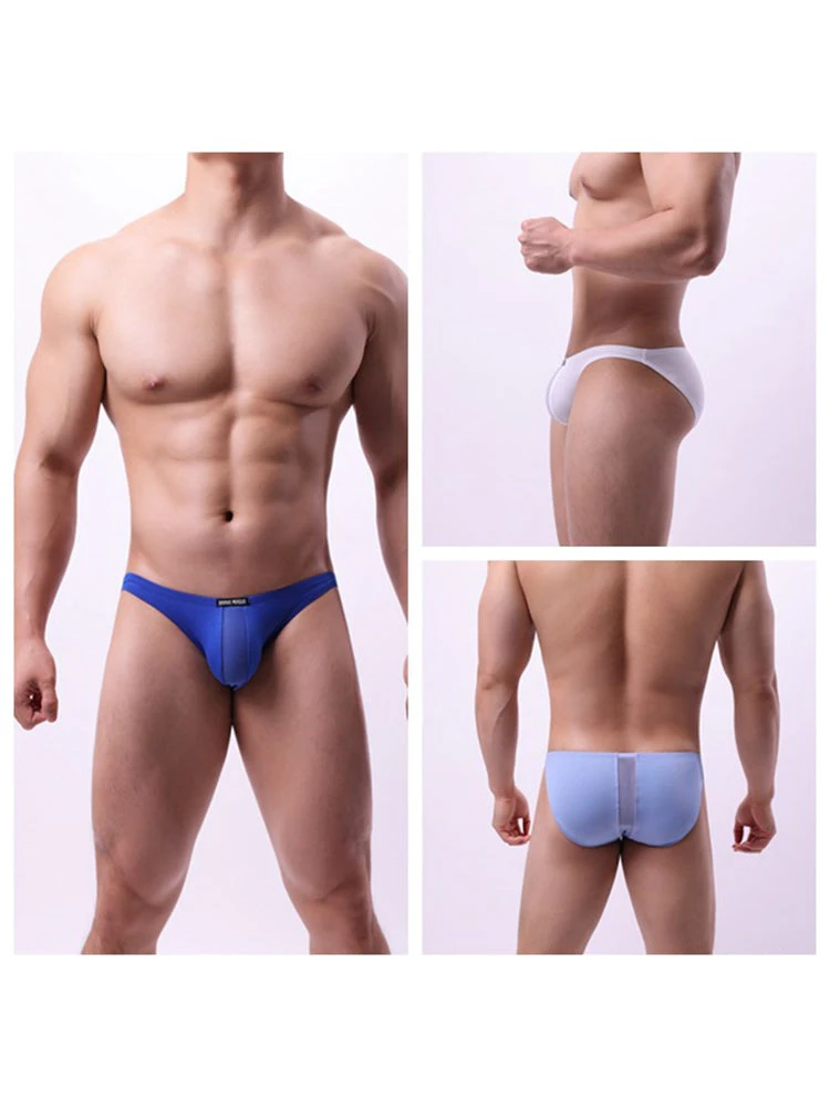 2 Pack Men's Solid Sexy Low-Rise Briefs(2 Pack Mens Solid Sexy Low Rise Briefs) 12 2 Pack Men's Solid Sexy Low-Rise Briefs(2 Pack Mens Solid Sexy Low Rise Briefs) - Image 12