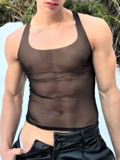 Men's High Stretch Solid-colored Ice Silk Vest & Briefs(Mens High Stretch Solid Colored Ice Silk Vest Briefs) 27 Men's High Stretch Solid-colored Ice Silk Vest & Briefs(Mens High Stretch Solid Colored Ice Silk Vest Briefs) -Mr Saker 1 7 4d94a909 a37f 47f3 b41f d38a0ee5107f