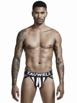 Low-rise Letter Men's Pouch Briefs(Low Waisted Letter Mens Pouch Briefs)