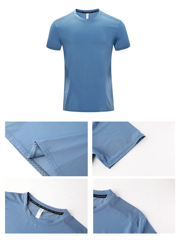 Men’s Breathable Crew Neck Mesh T-shirt(Men S Breathable Crew Neck Mesh T Shirt) 5 Men’s Breathable Crew Neck Mesh T-shirt(Men S Breathable Crew Neck Mesh T Shirt) - Image 5