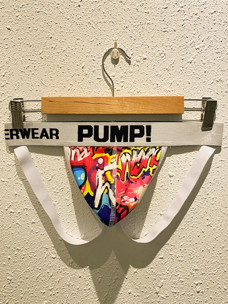Men’s Sexy Graffiti Pouch Thongs(Men S Sexy Graffiti Pouch Jockstrap) 12 Men’s Sexy Graffiti Pouch Thongs(Men S Sexy Graffiti Pouch Jockstrap) - Image 12