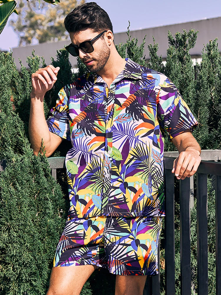 Men’s Beach Summer Holiday Patterned Sets(Men S Beach Holiday Patterned Sets) 12 Men’s Beach Summer Holiday Patterned Sets(Men S Beach Holiday Patterned Sets) - Image 12