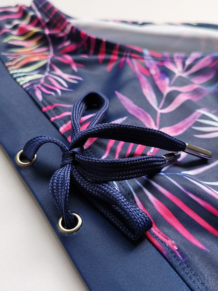 Gradient Leaf Print Men's Swimsuit Briefs(Gradient Leaf Print Mens Swimsuit Briefs) 8 Gradient Leaf Print Men's Swimsuit Briefs(Gradient Leaf Print Mens Swimsuit Briefs) - Image 8