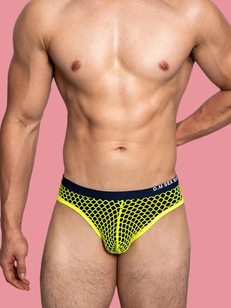 3 Pack Men's Low-Waist Sexy Big Mesh Breathable Transparent Sports Briefs(3 Pack Mens Low Waist Sexy Big Mesh Breathable Transparent Sports Briefs) 7 3 Pack Men's Low-Waist Sexy Big Mesh Breathable Transparent Sports Briefs(3 Pack Mens Low Waist Sexy Big Mesh Breathable Transparent Sports Briefs) - Image 7