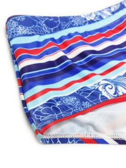 Men's Striped Trunk Square Leg Swimsuit(Mens Striped Trunk Square Leg Swimsuit) -Mr Saker 1 7 ebd4d266 60ef 48c9 afc9 038070cccb24