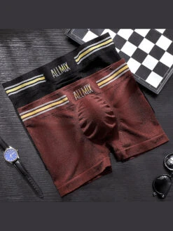 3 Pack ALLMIX Men's Sexy Striped Seamless Low Waist Boxers Briefs(3 Pack Mens Sexy Striped Seamless Low Waist Boxers Briefs) 25 3 Pack ALLMIX Men's Sexy Striped Seamless Low Waist Boxers Briefs(3 Pack Mens Sexy Striped Seamless Low Waist Boxers Briefs) -Mr Saker 1 7 fc59e940 d147 45e9 b3a5 e43de369800d