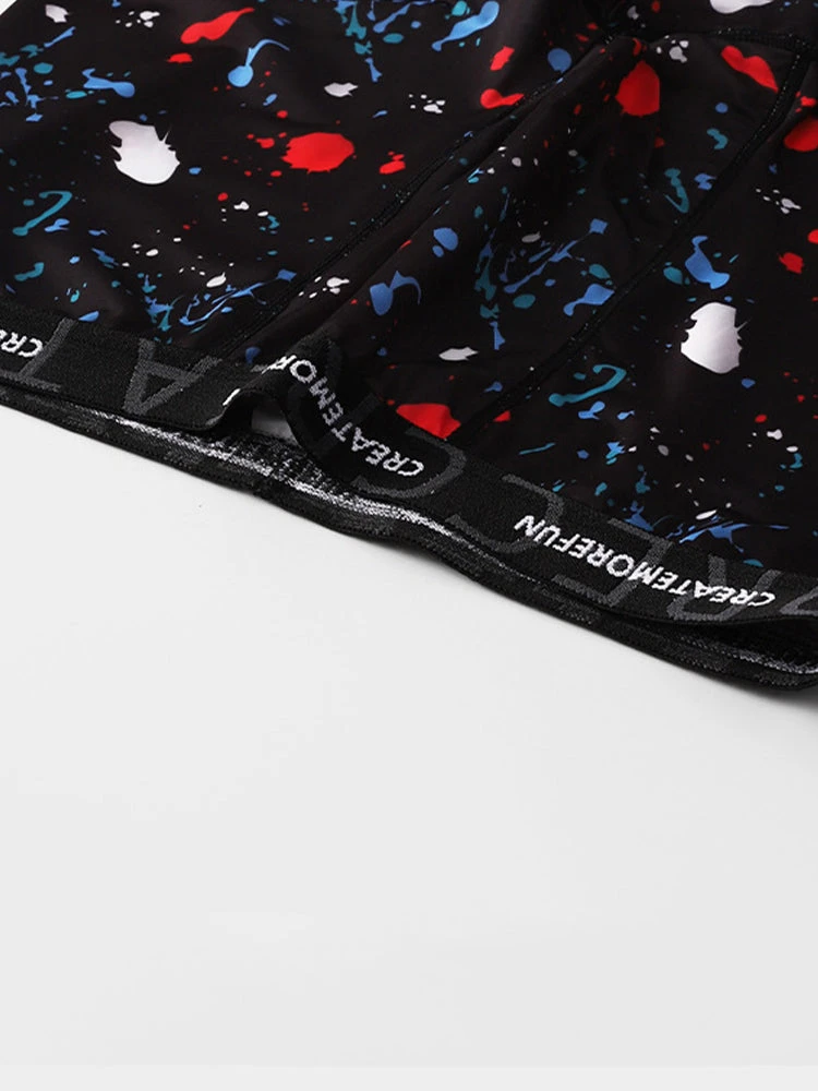 4 Pack Men's Mid-Rise Lightweight Printed Seamless Comfort Trunks(4 Pack Mens Mid Rise Lightweight Printed Seamless Comfort Trunks) 5 4 Pack Men's Mid-Rise Lightweight Printed Seamless Comfort Trunks(4 Pack Mens Mid Rise Lightweight Printed Seamless Comfort Trunks) - Image 5