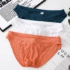 3 Pack Men's Sexy Threaded U-Shaped Briefs(3 Pack Mens Sexy Threaded U Shaped Briefs)