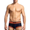 Men's Breathable Mesh Line Trunks With Fly(Mens Breathable Mesh Line Trunks With Fly)