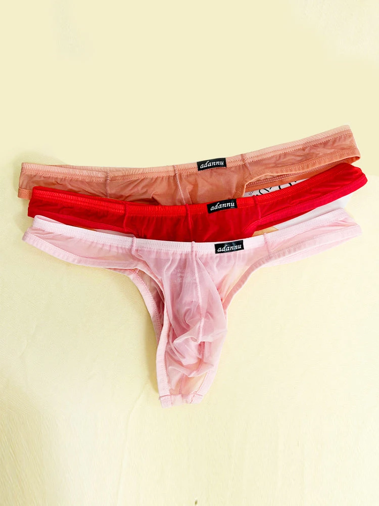 2 Pack Men's Sexy Semi-Transparent Thong(2 Pack Mens Sexy Semi Transparent Thong) 10 2 Pack Men's Sexy Semi-Transparent Thong(2 Pack Mens Sexy Semi Transparent Thong) - Image 10