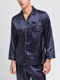 Men's Print Sleepwear Silk Satin Pajamas Set(Mens Print Sleepwear Silk Satin Pajamas Set) 37 Men's Print Sleepwear Silk Satin Pajamas Set(Mens Print Sleepwear Silk Satin Pajamas Set) -Mr Saker 1 8 6d768481 e2b0 4f5a 8d4a f7c703689368