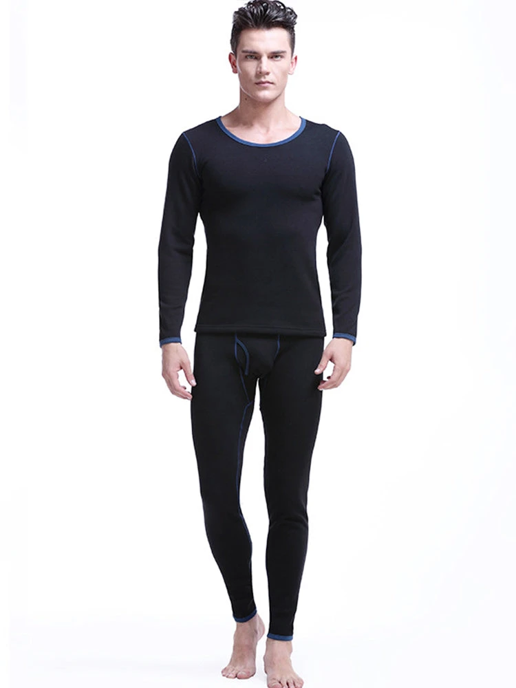 Fleece Lined Men's Thermal Underwear With Support Pouch(Fleece Lined Mens Thermal Underwear With Support Pouch) 19 Fleece Lined Men's Thermal Underwear With Support Pouch(Fleece Lined Mens Thermal Underwear With Support Pouch) - Image 19