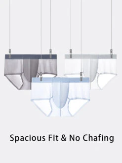 2 Pack Men's Ultra-Thin Breathable Antibacterial Crotch Briefs(2 Pack Mens Ultra Thin Ice Silk Breathable Quick Dry Antibacterial Crotch Briefs) 26 2 Pack Men's Ultra-Thin Breathable Antibacterial Crotch Briefs(2 Pack Mens Ultra Thin Ice Silk Breathable Quick Dry Antibacterial Crotch Briefs) -Mr Saker 1 8 a9d71795 9bca 40b9 ac6f 4af6309a005d