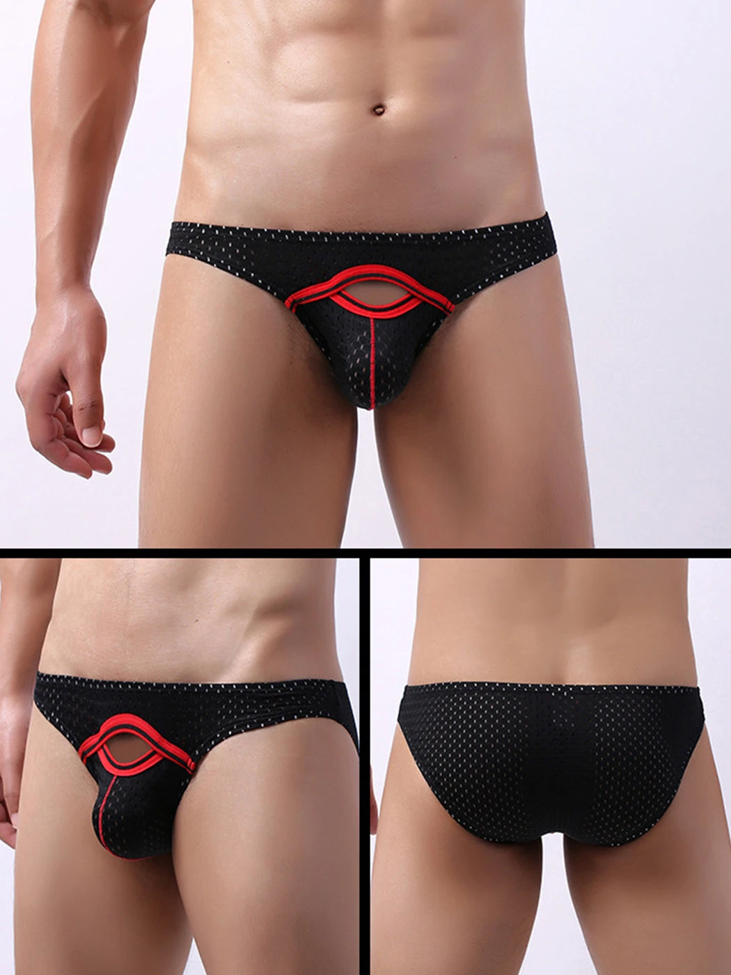 6 Pack Men’s Sexy Hollow Out Bikinis(6 Pack Men S Sexy Hollow Out Bikinis) 15 6 Pack Men’s Sexy Hollow Out Bikinis(6 Pack Men S Sexy Hollow Out Bikinis) - Image 15