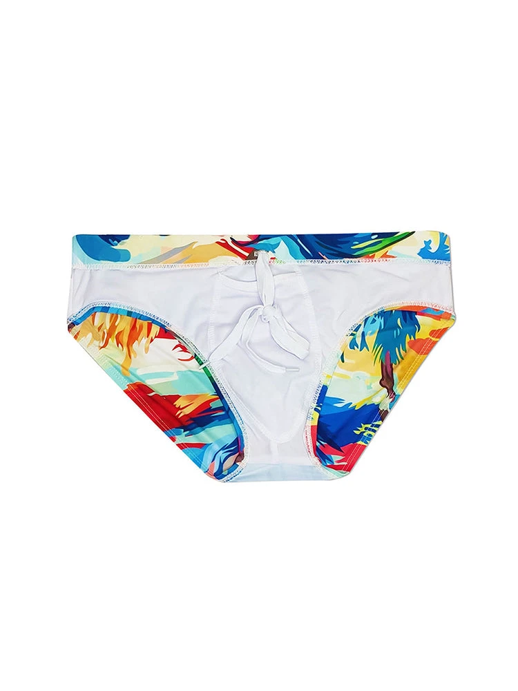 Men's 3D Pouch Ink Art Beach Swim Briefs(Mens 3d Pouch Ink Art Beach Swim Brief) 16 Men's 3D Pouch Ink Art Beach Swim Briefs(Mens 3d Pouch Ink Art Beach Swim Brief) - Image 16