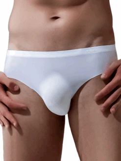 4 Pack Ball Support Seamless Men's Underwear(Mens Ulta Thin Ice Silk Seamless Briefs) 24 4 Pack Ball Support Seamless Men's Underwear(Mens Ulta Thin Ice Silk Seamless Briefs) -Mr Saker 1 94c58c1e b273 4cb9 aa9d 55df44a55661