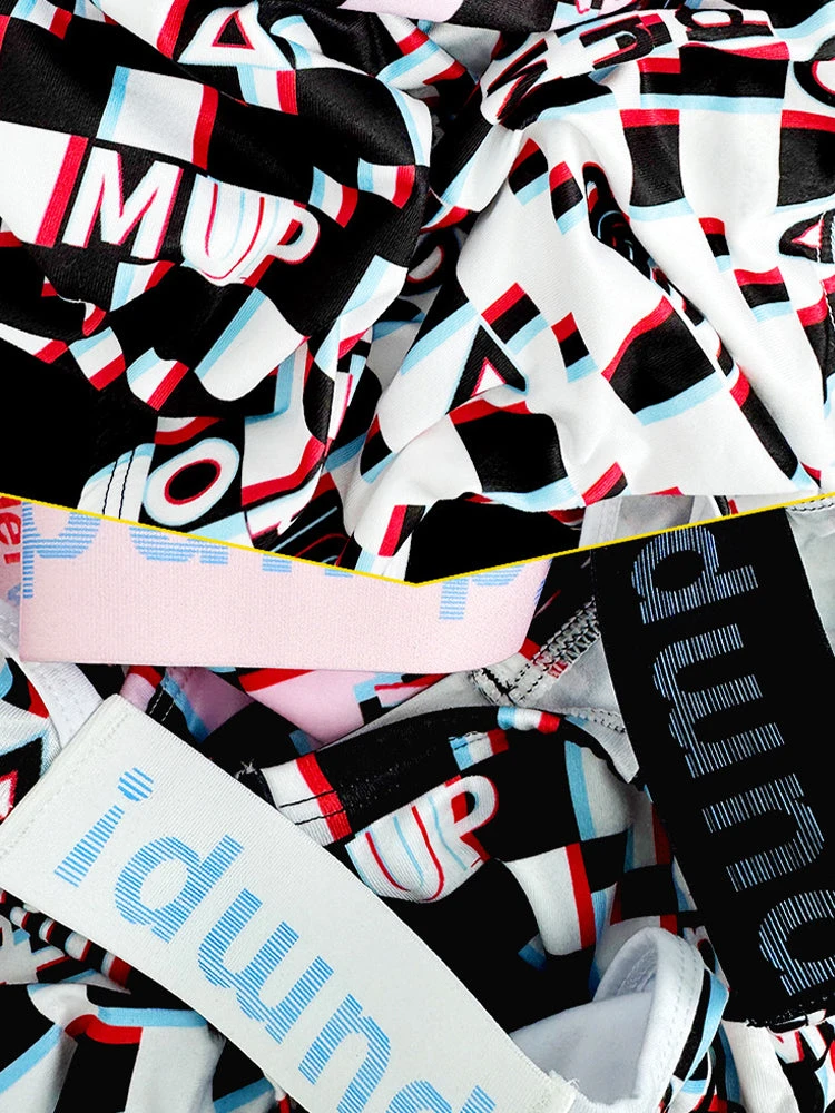 2 Pack Men's Breathable Alphabet-Print Expanded Pouch Briefs(2 Pack Mens Breathable Alphabet Print Expanded Pouch Briefs) 8 2 Pack Men's Breathable Alphabet-Print Expanded Pouch Briefs(2 Pack Mens Breathable Alphabet Print Expanded Pouch Briefs) - Image 8