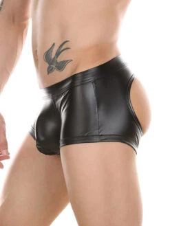 2-pack Men's Leather Hollow Hip-revealing Large Pouch Boxer Briefs(2 Pack Mens Leather Hollow Hip Revealing Large Pouch Boxer Briefs) 25 2-pack Men's Leather Hollow Hip-revealing Large Pouch Boxer Briefs(2 Pack Mens Leather Hollow Hip Revealing Large Pouch Boxer Briefs) -Mr Saker 1 9 350dc9be 8fe2 4c17 97e8 4bb87cd4fd57