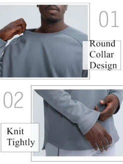 Men's Loose Outdoor Sports Long Sleeve T-Shirt(Mens Loose Outdoor Sports Long Sleeve T Shirt) -Mr Saker 1 9 3e6bf660 8381 46f6 af3c abc5de332fde