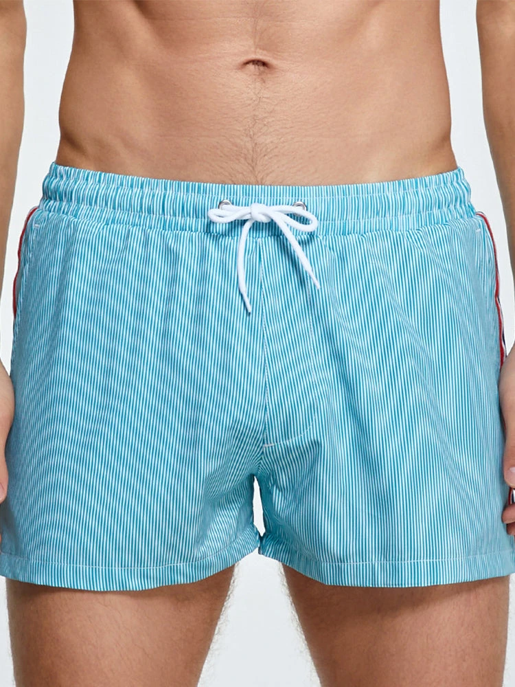 2-pack Men's Striped Double-layer Anti-embarrassment Beach Pants(2 Pack Mens Striped Double Layer Anti Embarrassment Beach Pants) 12 2-pack Men's Striped Double-layer Anti-embarrassment Beach Pants(2 Pack Mens Striped Double Layer Anti Embarrassment Beach Pants) - Image 12