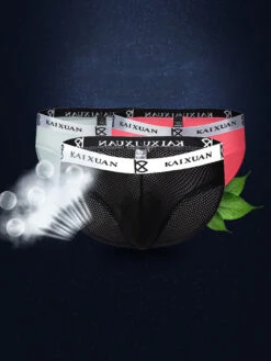 3 Pack Men's Soft Skin-Friendly Ice Silk Thin Low-Rise Briefs(3 Pack Mens Soft Skin Friendly Ice Silk Thin Low Rise Briefs) 27 3 Pack Men's Soft Skin-Friendly Ice Silk Thin Low-Rise Briefs(3 Pack Mens Soft Skin Friendly Ice Silk Thin Low Rise Briefs) -Mr Saker 1 9 52dc9f1f f01f 4bc2 b6d2 727ce51e3039