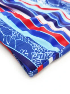 Men's Striped Trunk Square Leg Swimsuit(Mens Striped Trunk Square Leg Swimsuit) -Mr Saker 1 9 65032f6c 3ad4 4e8c b833 c146b42a5c2c