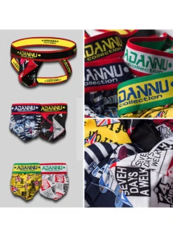 3-pack Men's Low-rise Wide-hem Elastic Printed Hip-baring Thongs(3 Pack Mens Low Rise Wide Hem Elastic Printed Hip Baring Thongs) 22 3-pack Men's Low-rise Wide-hem Elastic Printed Hip-baring Thongs(3 Pack Mens Low Rise Wide Hem Elastic Printed Hip Baring Thongs) -Mr Saker 1 9 6c19ec8d bd9e 46b8 b64d c3e9299bbd64