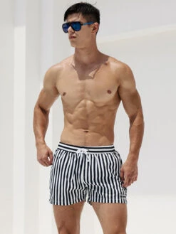 Men's Stripe Drawstring Swim Board Shorts(Mens Stripe Drawstring Swim Board Shorts) 18 Men's Stripe Drawstring Swim Board Shorts(Mens Stripe Drawstring Swim Board Shorts) -Mr Saker 1 9 88a9656c c549 48c9 9146 ba21f3699def