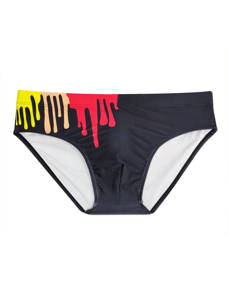 Graffiti Cushioned Men's Swimsuit Briefs(Graffiti Cushioned Mens Swimsuit Briefs) 16 Graffiti Cushioned Men's Swimsuit Briefs(Graffiti Cushioned Mens Swimsuit Briefs) - Image 16