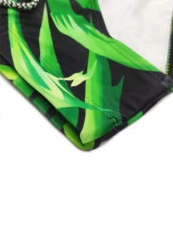 Men's Green Leaf Print Beach Bikini(Mens Green Leaf Print Beach Bikini) -Mr Saker 1 9 bbae3cee 3e1f 4743 a11c ded450aeabdd