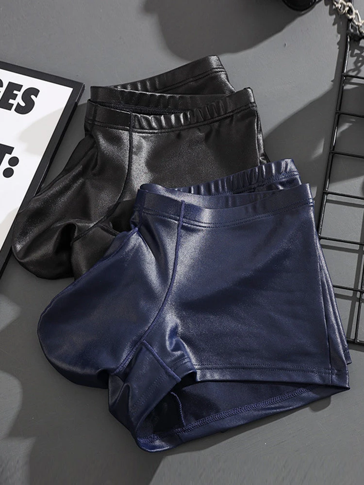 2 Pack Men's Big Pouch Performance Sexy Trunks(2 Pack Mens Leather Big Pouch Performance Sexy Trunks) 7 2 Pack Men's Big Pouch Performance Sexy Trunks(2 Pack Mens Leather Big Pouch Performance Sexy Trunks) - Image 7