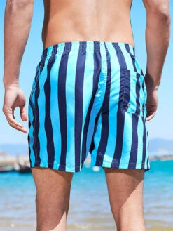 Men's Spliced Striped Drawstring Waist Board Shorts(Mens Spliced Striped Drawstring Waist Board Shorts) 19 Men's Spliced Striped Drawstring Waist Board Shorts(Mens Spliced Striped Drawstring Waist Board Shorts) -Mr Saker 1 9 be6be7c4 bdc0 49fe 9556 f71f87df13dc