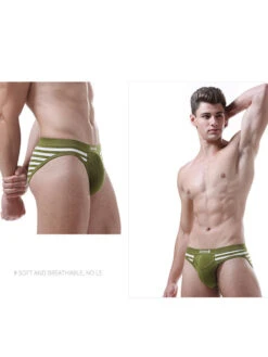 3 Pack Men's Mid-Rise Cotton Striped Briefs(4 Pack Mens Mid Rise Cotton Striped Briefs) 22 3 Pack Men's Mid-Rise Cotton Striped Briefs(4 Pack Mens Mid Rise Cotton Striped Briefs) -Mr Saker 1 9 c6a7529b dea4 47b7 9ba4 d2958a526206