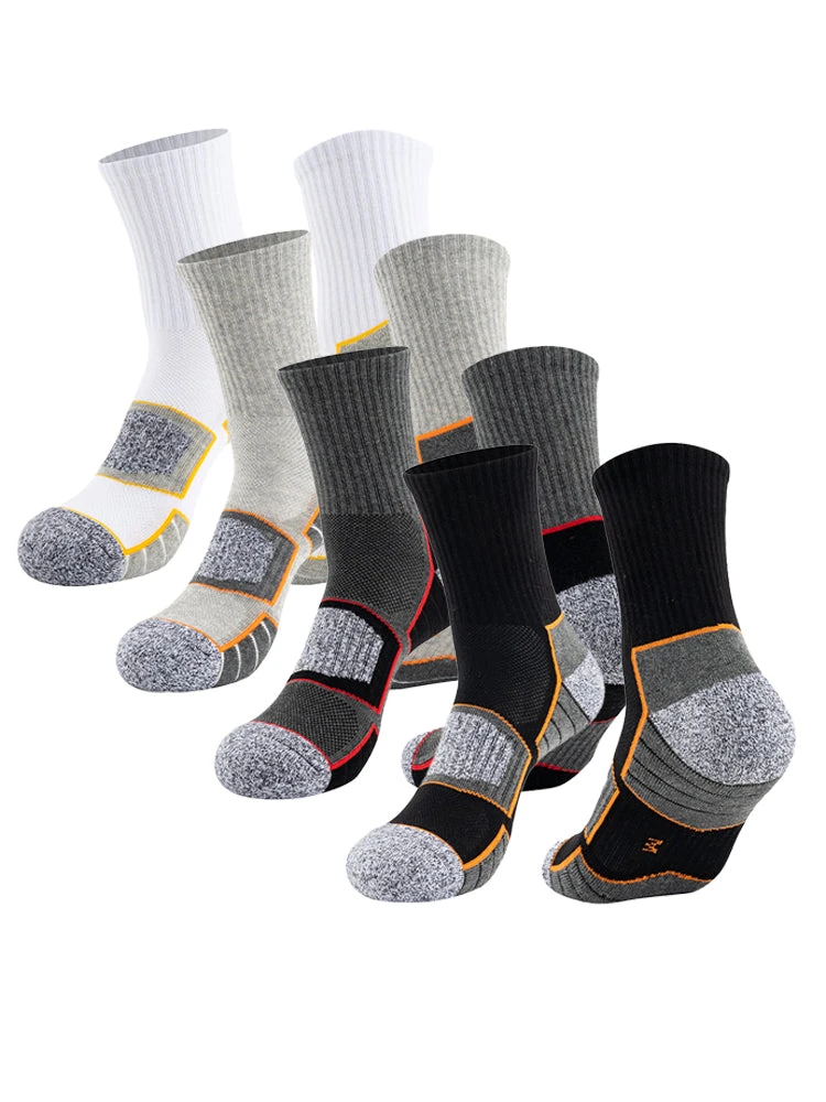 4 Pack Mid-Crew Thick Cushioned Sports Socks(4 Pack Mid Crew Thick Cushioned Sports Socks) 8 4 Pack Mid-Crew Thick Cushioned Sports Socks(4 Pack Mid Crew Thick Cushioned Sports Socks) - Image 8