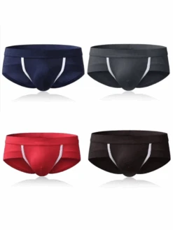 4 Pack Breathable Modal U Convex Pouch Briefs(Modal Breathable Underwear U Convex Pouch Briefs 1) -Mr Saker 1 e4c404b5 2359 4043 88cd 749f74e90ba3