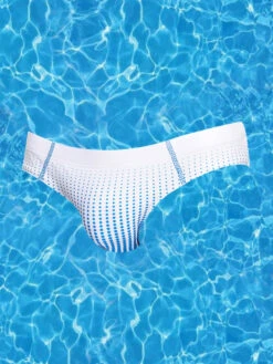 Men's Quick-Dry Full Coverage Low-Rise Swim Briefs(Mens Quick Dry Full Coverage Low Rise Swim Briefs)