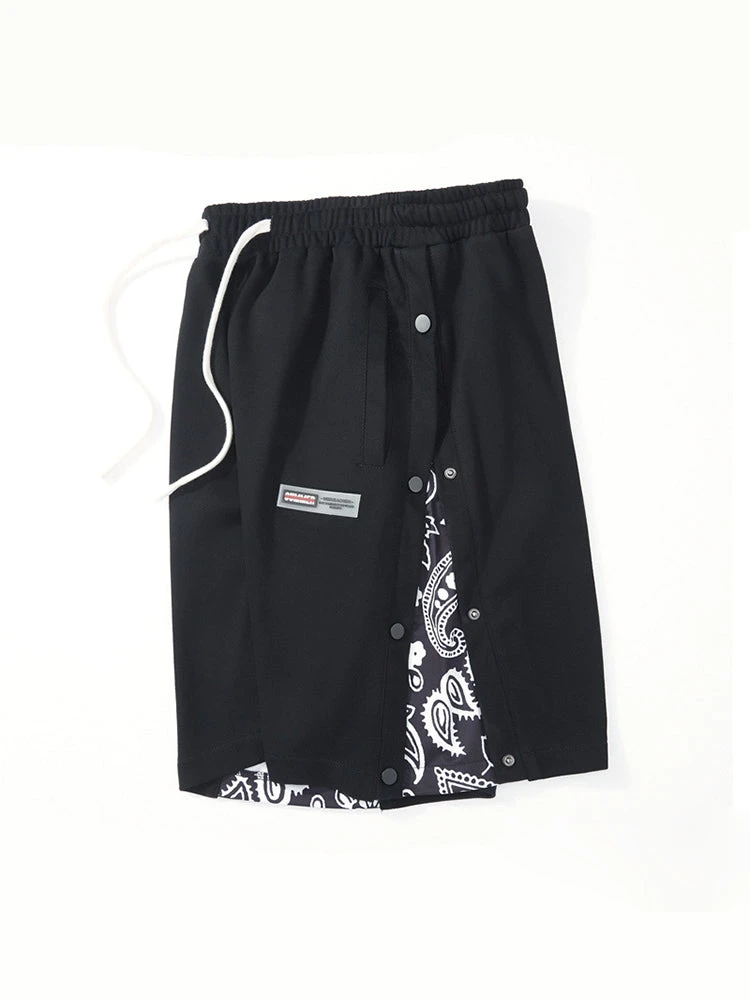 Mens Pattern Patchwork Elastic Active Athletic Shorts(Mens Pattern Patchwork Elastic Active Athletic Shorts) 13 Mens Pattern Patchwork Elastic Active Athletic Shorts(Mens Pattern Patchwork Elastic Active Athletic Shorts) - Image 13