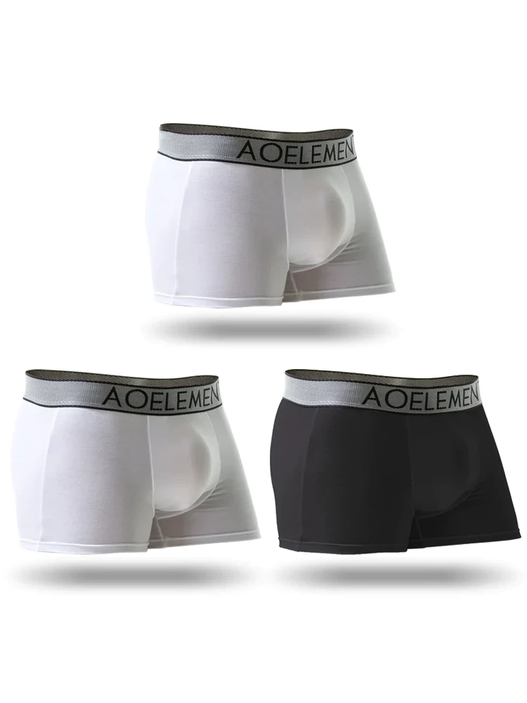 Aoelemen 3 Pack Men's Large Ball Support Pouch Unerwear(3 Pack Modal Ball Hammock Support Pouch Underwear) 20 Aoelemen 3 Pack Men's Large Ball Support Pouch Unerwear(3 Pack Modal Ball Hammock Support Pouch Underwear) - Image 20