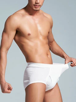 2 Pack Cool Cotton Underwear With Fly(2 Pack Cool 100 Cotton Underwear With Fly Mrsaker) 31 2 Pack Cool Cotton Underwear With Fly(2 Pack Cool 100 Cotton Underwear With Fly Mrsaker) -Mr Saker 21091310222 1226714030