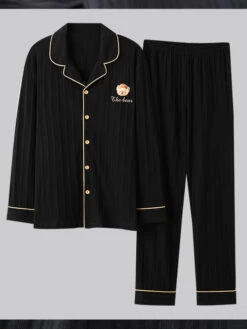 Men's Cotton Knit Classic Pajamas Set(Mens Cotton Knit Classic Pajamas Set) 25 Men's Cotton Knit Classic Pajamas Set(Mens Cotton Knit Classic Pajamas Set) -Mr Saker 212ce1faf487ce8e35390fd536e15a51