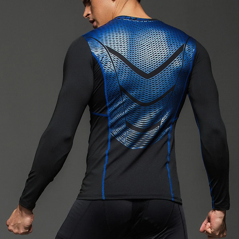 Mens Super Elastic Sport Gym Quick-drying Tops(Mens Super Elastic Sport Gym Quick Drying Tops) 12 Mens Super Elastic Sport Gym Quick-drying Tops(Mens Super Elastic Sport Gym Quick Drying Tops) - Image 12
