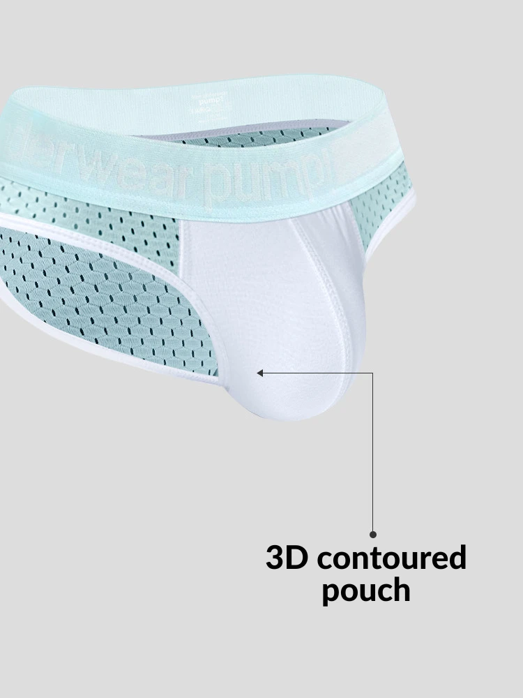 2 Pack Men's Mesh Loose Fit Sport Low-Rise Briefs(2 Pack Mens Mesh Loose Fit Sport Low Rise Briefs) 13 2 Pack Men's Mesh Loose Fit Sport Low-Rise Briefs(2 Pack Mens Mesh Loose Fit Sport Low Rise Briefs) - Image 13