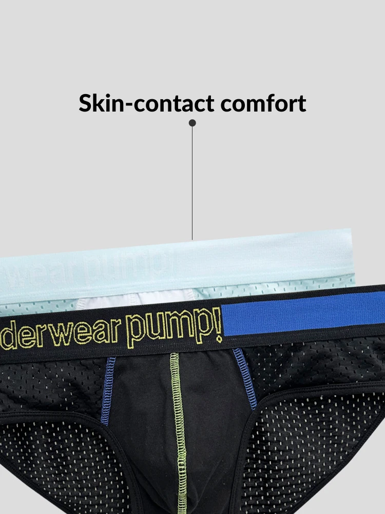 2 Pack Men's Mesh Loose Fit Sport Low-Rise Briefs(2 Pack Mens Mesh Loose Fit Sport Low Rise Briefs) 15 2 Pack Men's Mesh Loose Fit Sport Low-Rise Briefs(2 Pack Mens Mesh Loose Fit Sport Low Rise Briefs) - Image 15