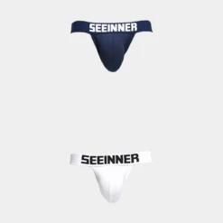 2 Pack Men's Cotton Stretch Jock Strap(2 Pack Mens Cotton Stretch Jock Strap) -Mr Saker 25454454