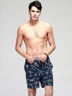 Men’s Relaxed Prints Quick-drying Board Shorts(Men S Relaxed Prints Quick Drying Board Shorts)