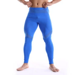 Mens Nylon Mid Waist Sports Tights(Mens Nylon Mid Waist Sports Trousers)