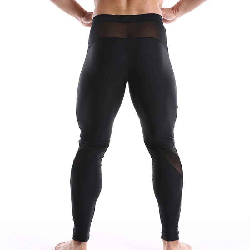 Mens Nylon Mid Waist Sports Tights(Mens Nylon Mid Waist Sports Trousers) 9 Mens Nylon Mid Waist Sports Tights(Mens Nylon Mid Waist Sports Trousers) - Image 9