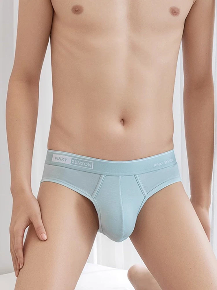 4 Pack Men's Modal Skin-Friendly Solid Color Mid-Rise Briefs(4 Pack Mens Modal Skin Friendly Solid Color Mid Rise Briefs) 12 4 Pack Men's Modal Skin-Friendly Solid Color Mid-Rise Briefs(4 Pack Mens Modal Skin Friendly Solid Color Mid Rise Briefs) - Image 12