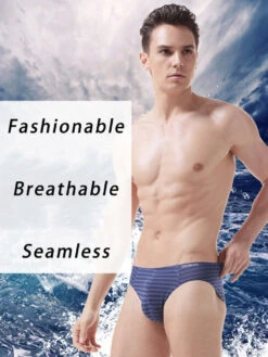 3 Pack Men's Mesh Nylon Breathable Solid Color Bikini(3 Pack Mens Mesh Nylon Breathable Solid Color Bikini) 22 3 Pack Men's Mesh Nylon Breathable Solid Color Bikini(3 Pack Mens Mesh Nylon Breathable Solid Color Bikini) -Mr Saker 2 2 bfef4d49 e812 40ab a22c 5c1b0522307c