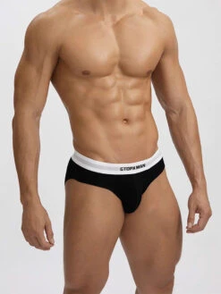 2-Pack Men's Threaded Design Breathable Comfort Low-Rise Thin U-convex Briefs(Mens Threaded Design Breathable Comfort Low Rise Thin U Convex Briefs) -Mr Saker 2 3 e4447879 bb00 48f7 8516 24f221dd7d60